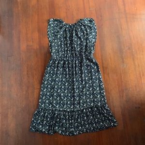 J. Crew Mercantile cap-sleeve midi dress L